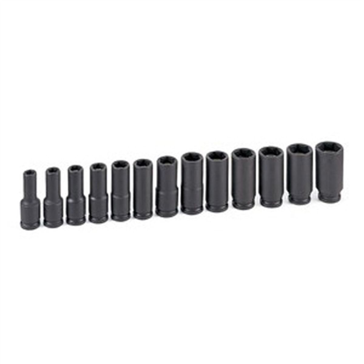 3/8 In Dr Deep Metric Magnetic Impact Socket Set - 13-Pc