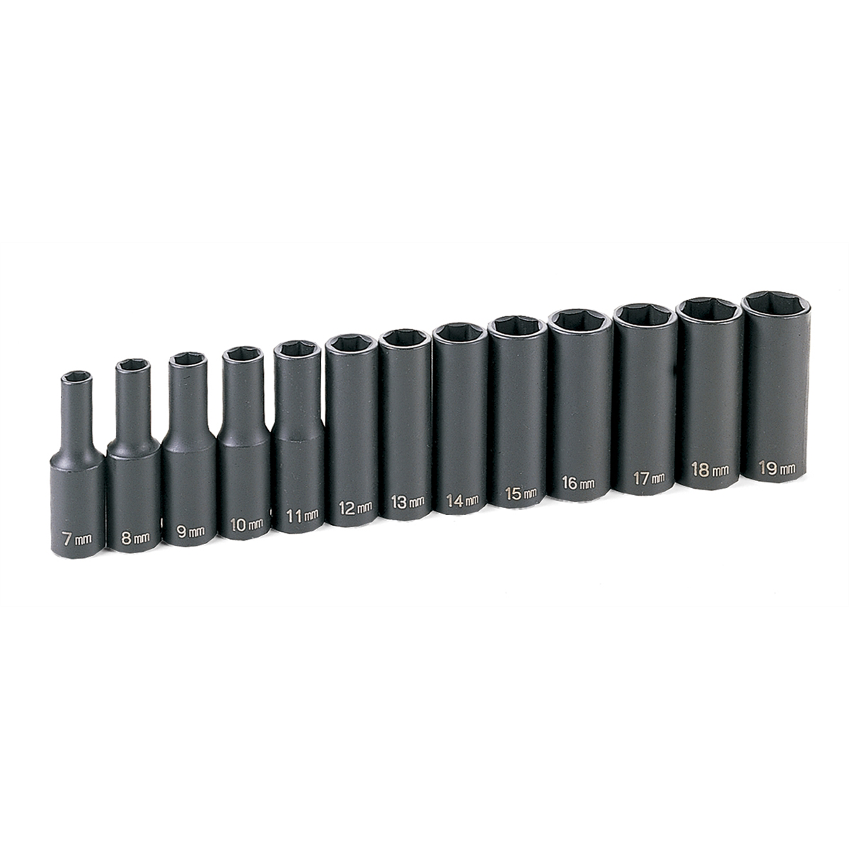 3/8 In Dr Deep Length Metric Set - 13-Pc