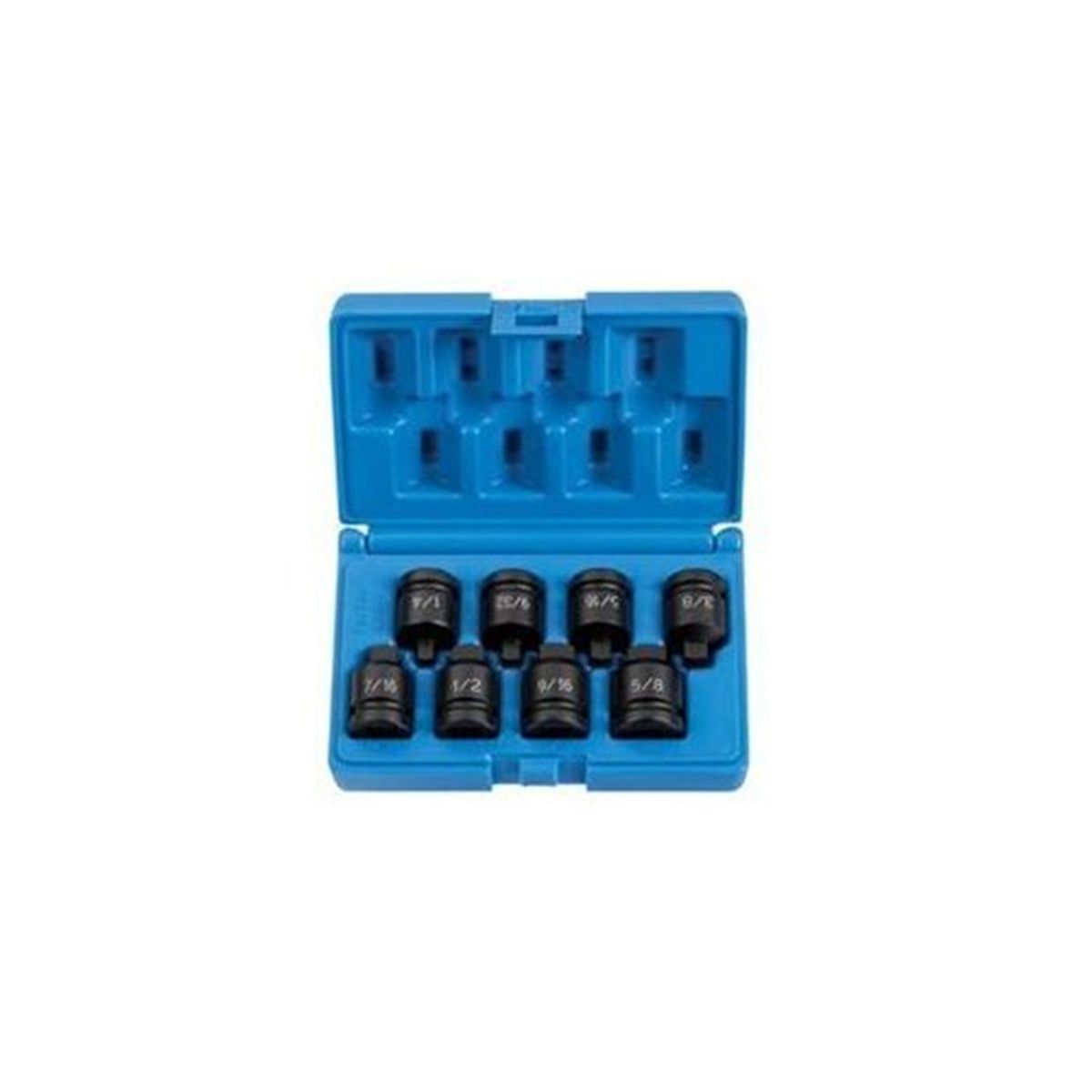 1/2 In Pipe Plug Impact Socket Set - 8-Pc