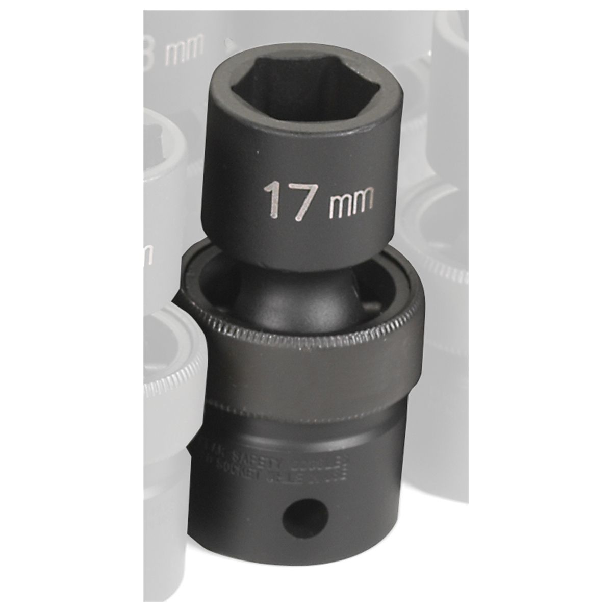 thumbnail image 2 of Grey Pneumatic 2017MDT 1/2 Inch Drive X 17mm Extra-Thin Wall Deep Socket 2 of 2