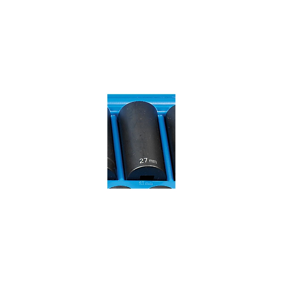 1/2" Drive x 27mm Deep - 12 Point Impact Socket