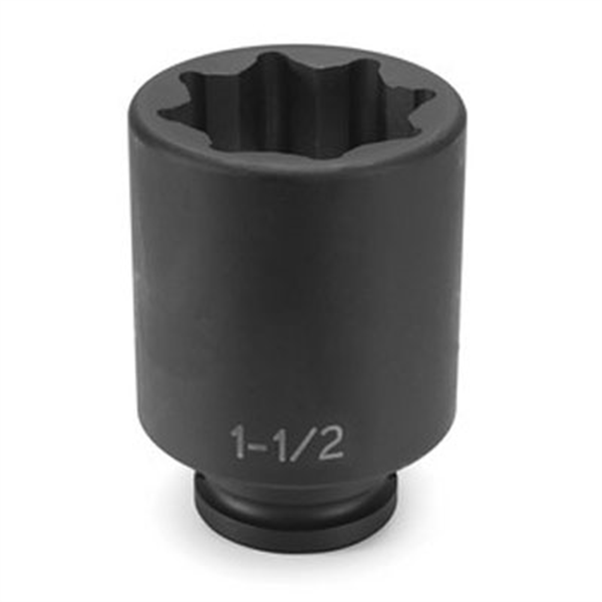3/4 In Dr 8 Pt Double Square/Railroad Deep Impact Socket - 3/4
