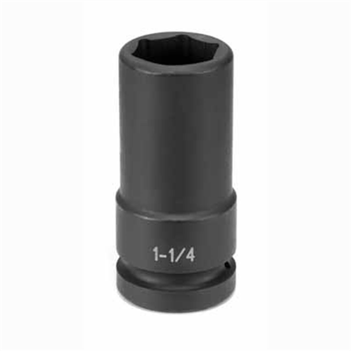 1 Drive x 41mm Extra Deep Thin Wall Impact Socket Grey Pneumatic