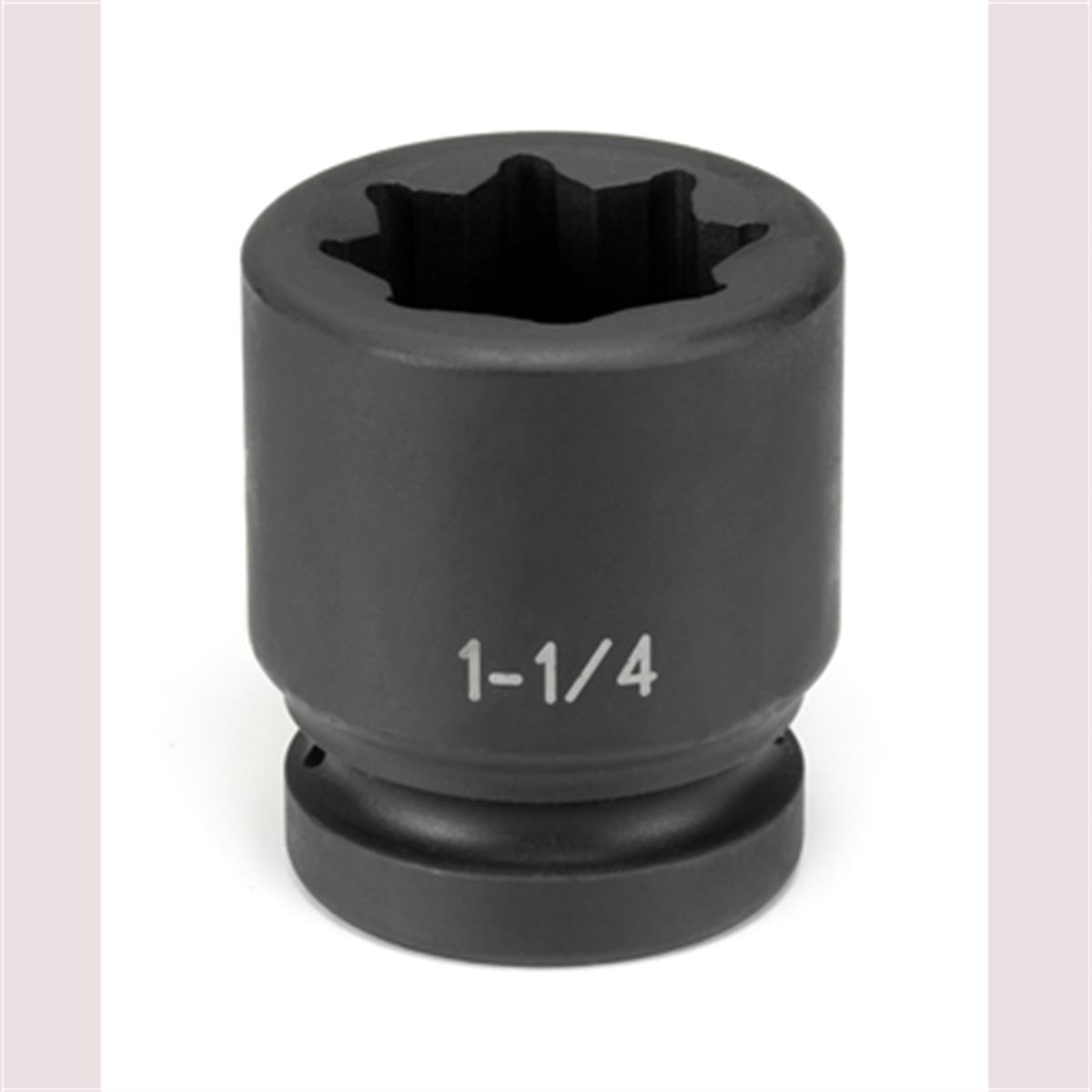 1" Drive x 1-1/4" Standard - 8 Point Impact Socket