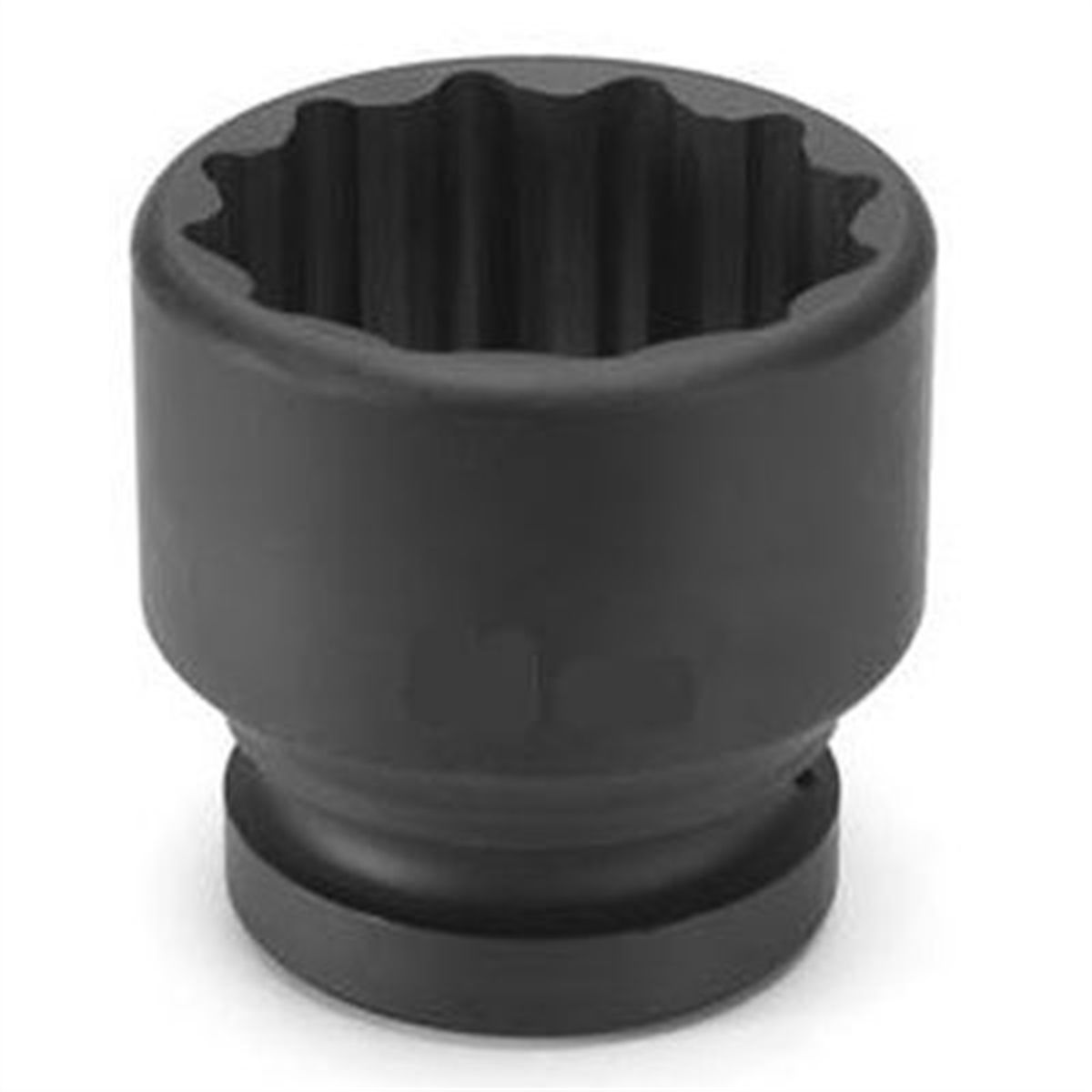 1-1/2" Drive x 88mm Standard - 12 Point Metric Impact Socket