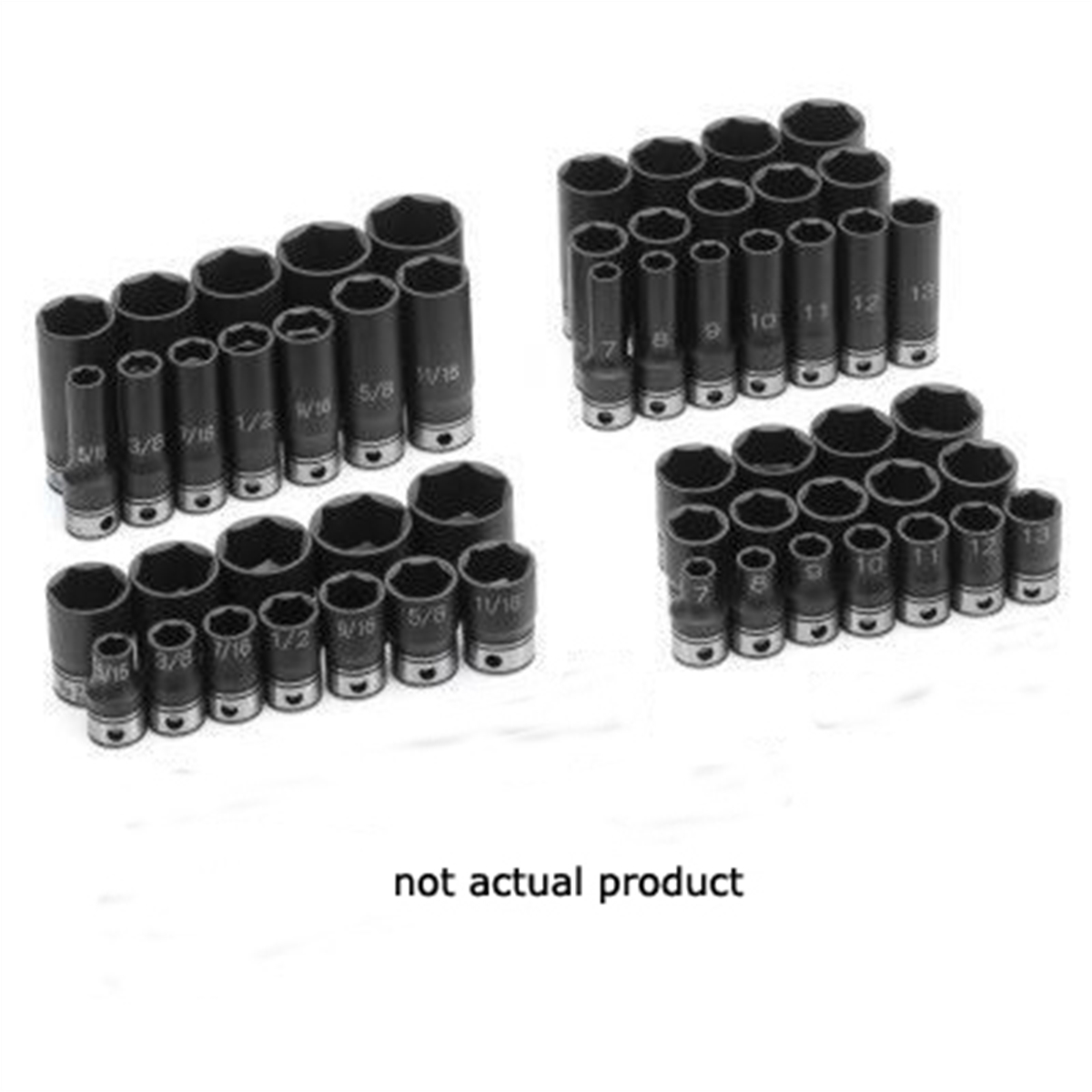 3/8 Inch SAE 12 Point Deep Duo-Impact Socket 3/8 I...