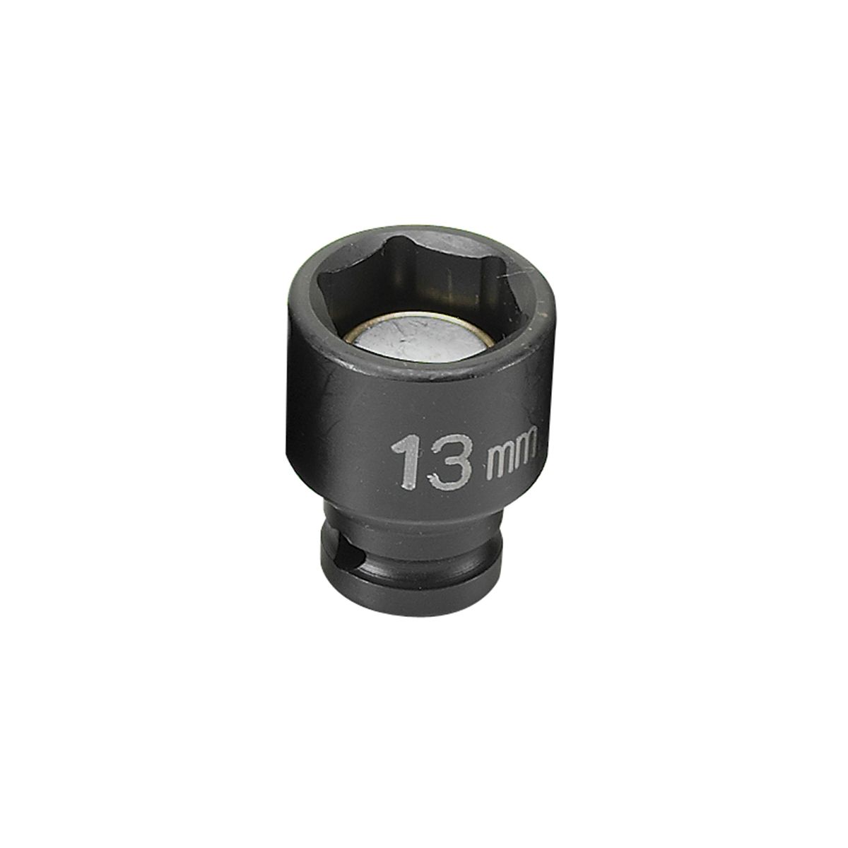 1/4" Drive x 13mm Magnetic Impact Socket - Durable Steel