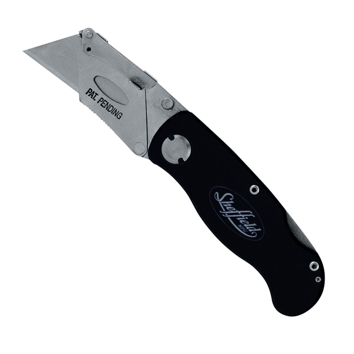 Premium Lockback Utility Knife - Black