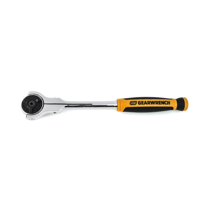 3/8" Drive 72-Tooth Dual Material Roto Ratchet 9-3/4"