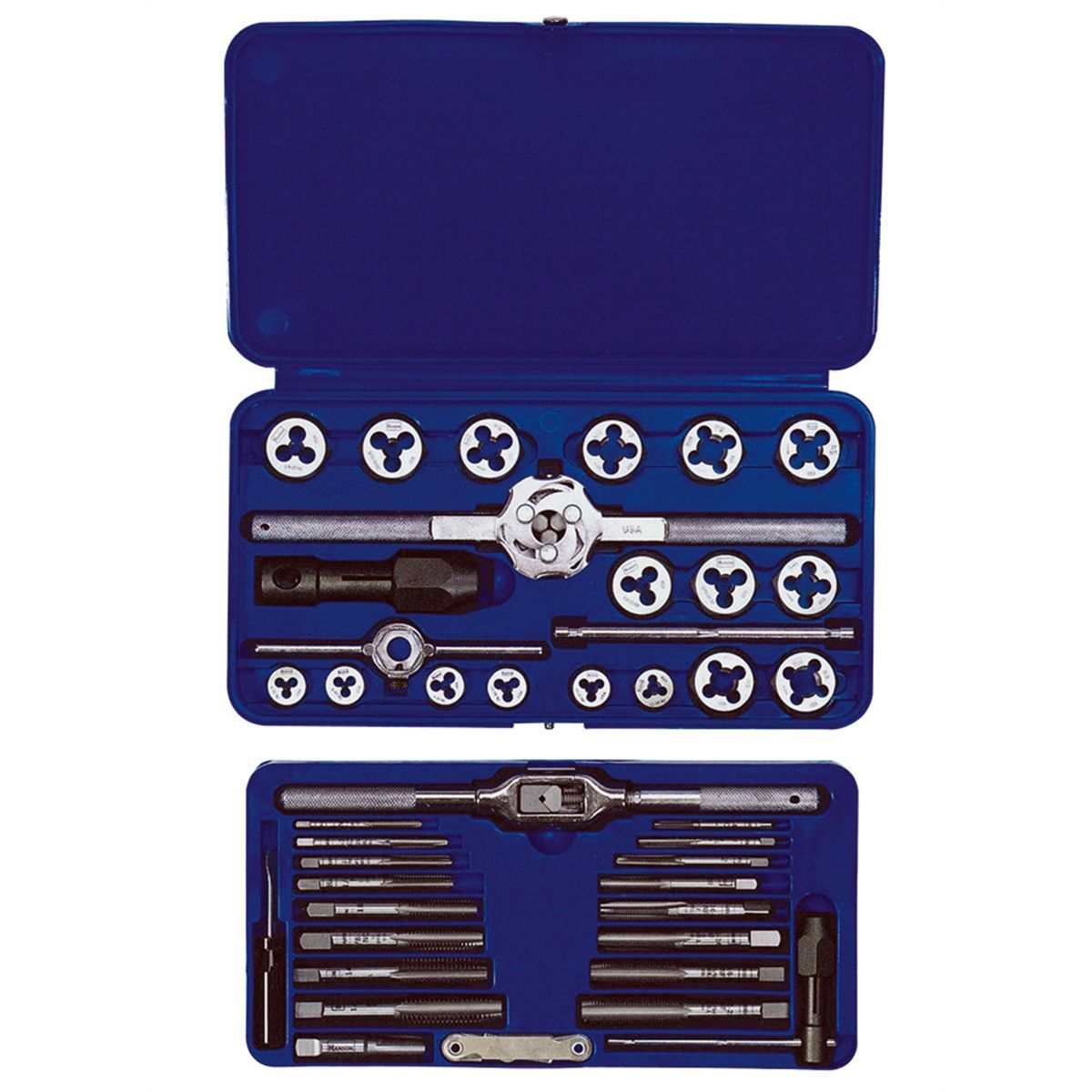 Tap & Hexagon Die Set - 41 Pc | Hanson | 24606