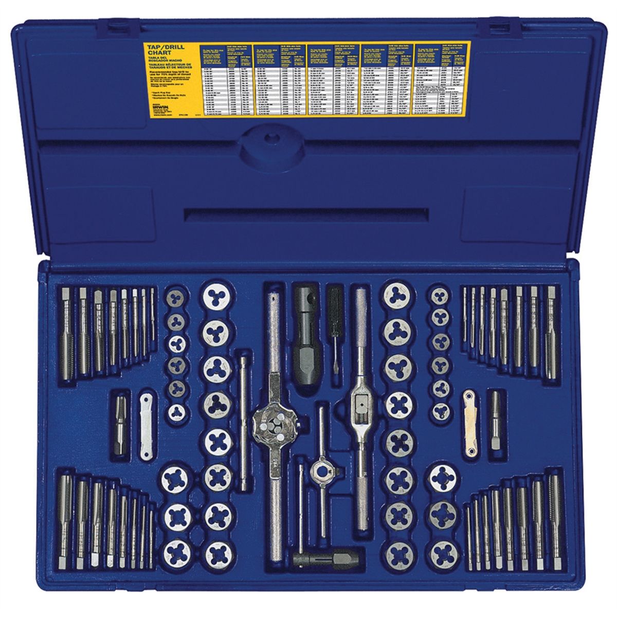 Fractional / Metric Tap and Die Set - 76-Pc