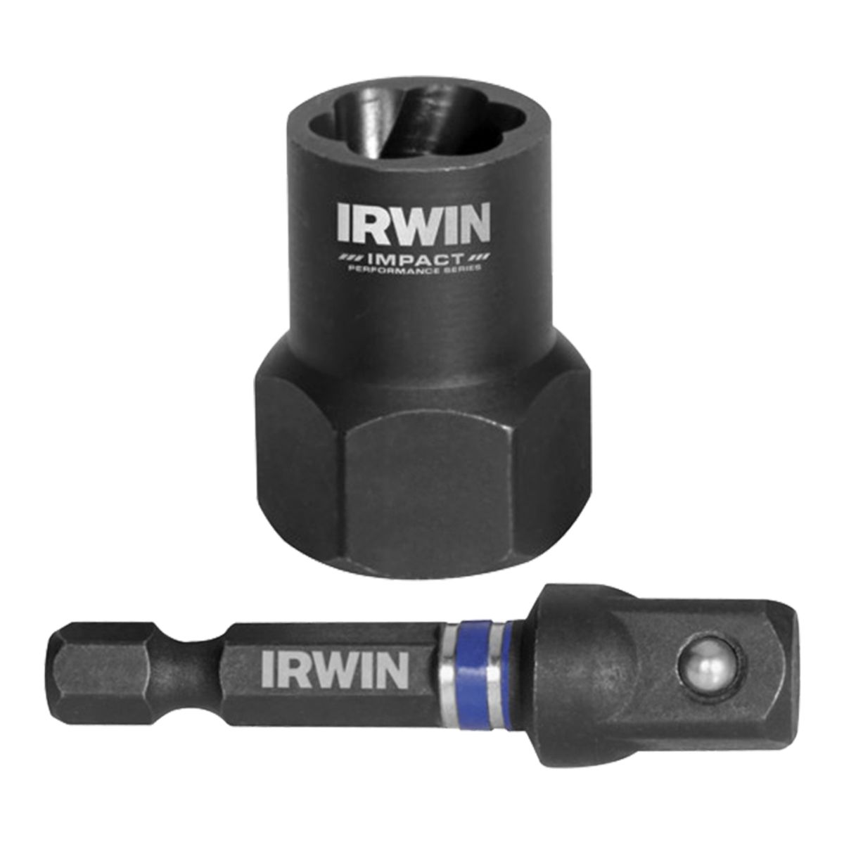 1/2" 6mm-12mm 1859150 Irwin 8pc Damaged Bolt Grip Impact Extractor Set 1/4" 