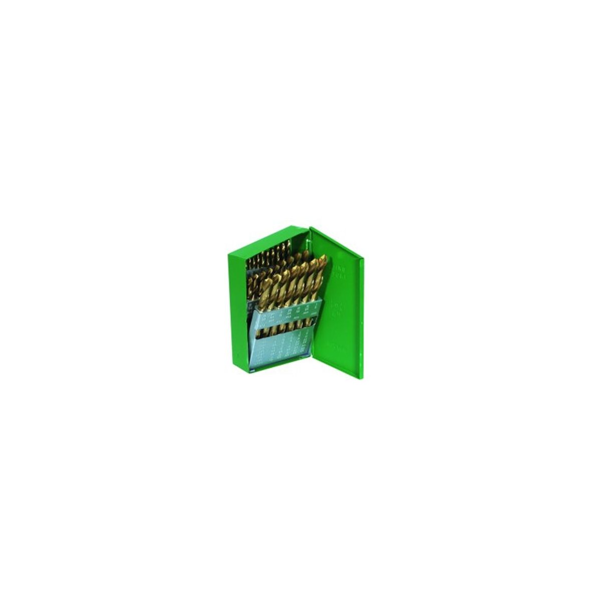 Titanium Nitride Coated Drill Bit Set - Metal Index - 29-Pc