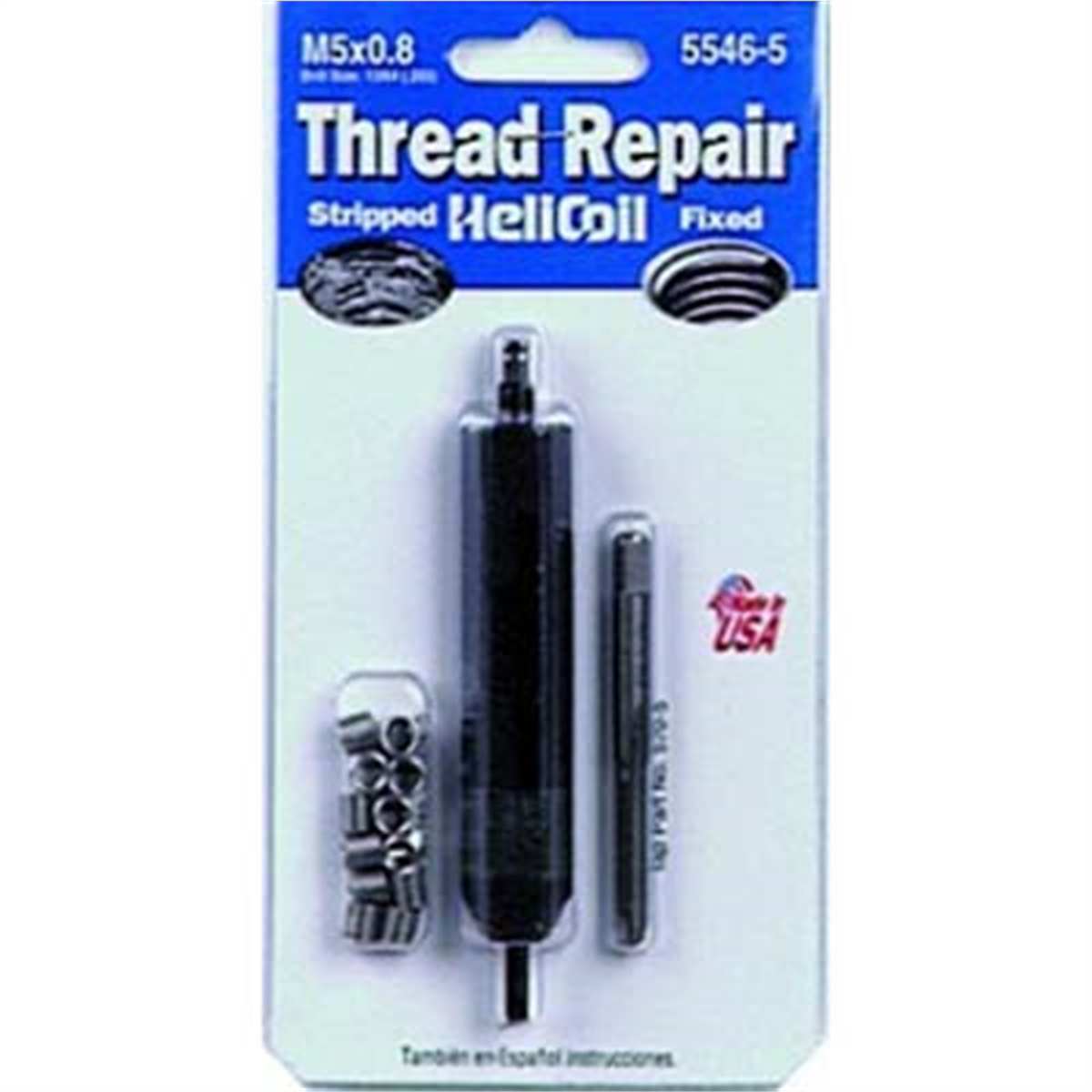 Metric Coarse Thread Repair Kit - M18x2.5 x 27.0mm HEL5546-18
