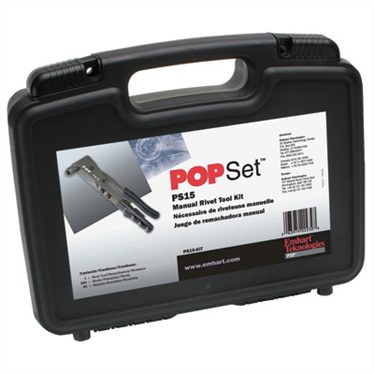 POPSet Professional Manual Rivet Tool Kit