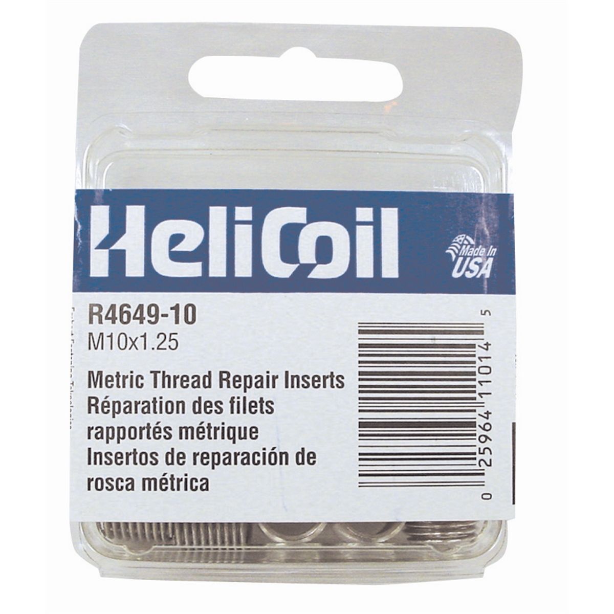 Helicoil/Filet Rapporté Réparation Filetage M10 x 1.0 (10PCS) 494160