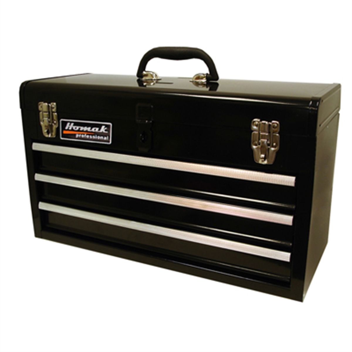 20 In Black 3 Drawer Tool Box w/ Ball Bearing