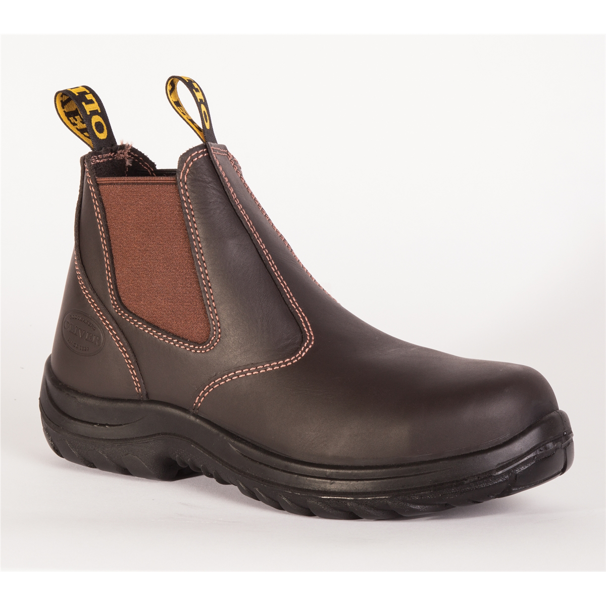 HONEYWELL SAFETY PRODUCTS US Boots OL M'S CHELESA Leather Brown 34626 ...