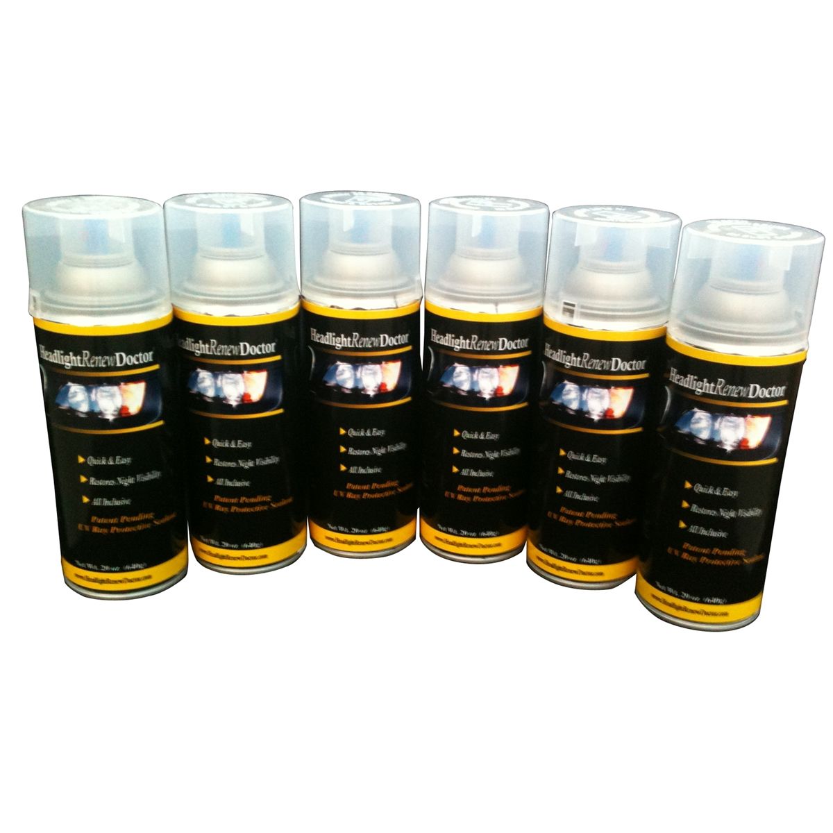 6 Pack of UV Ray Protective Sealant