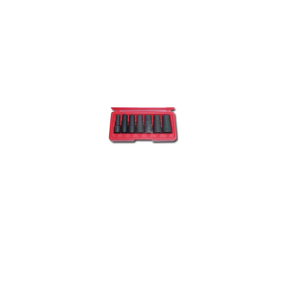 Damaged Nut and Bolt Removal Tool Deep Set - 7-Pc