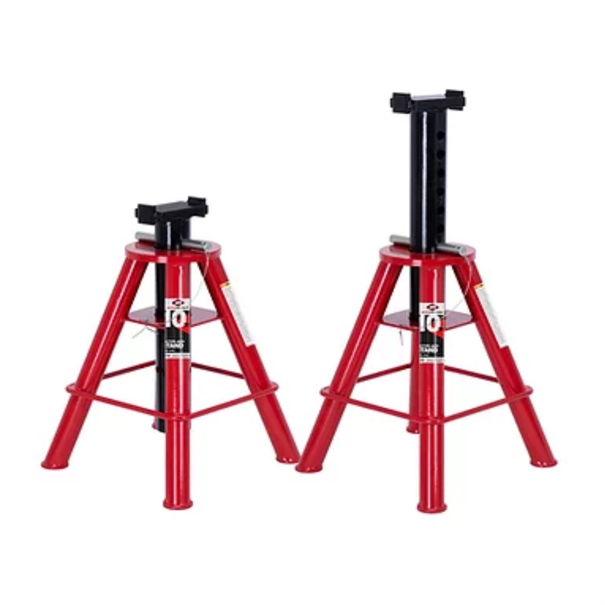 AFF - Jack Stands - 10 Ton Capacity - Pin Style - ...