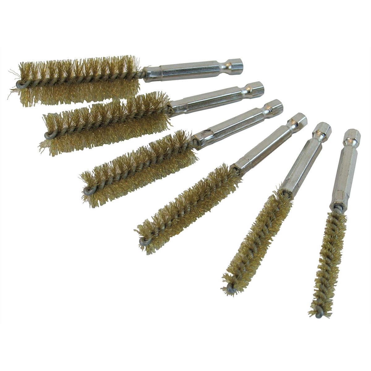 Brass Bore Brush Set 6 Pc