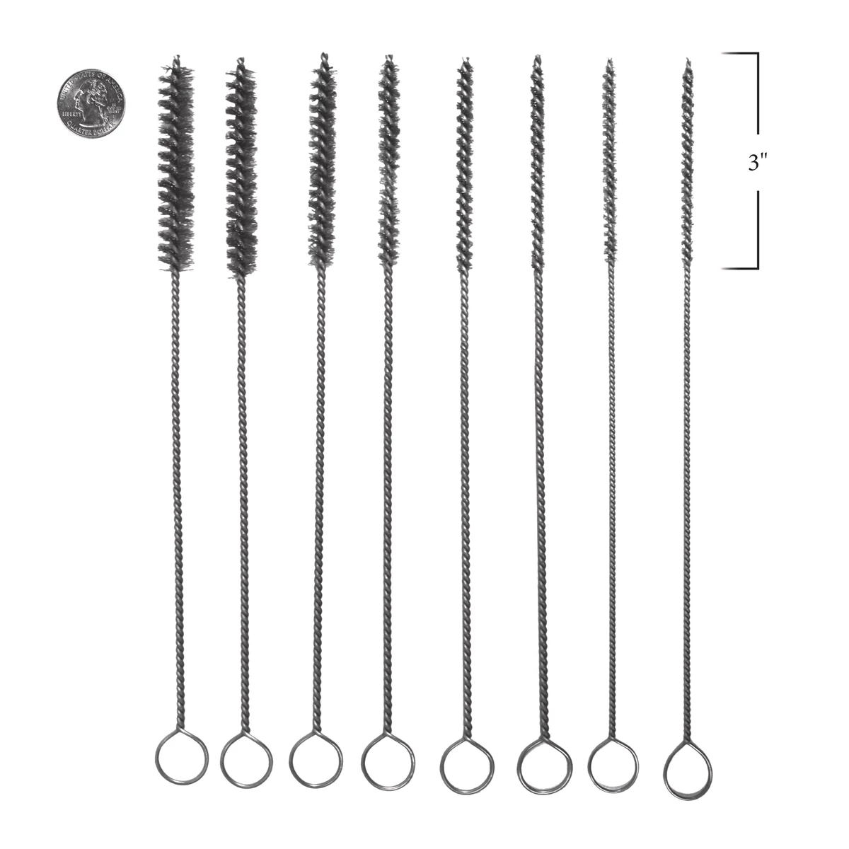 (image for) Stainless Steel Micro Brush Set
