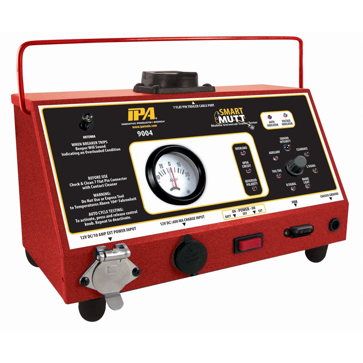Smart-MUTT 7 Spade Trailer Tester