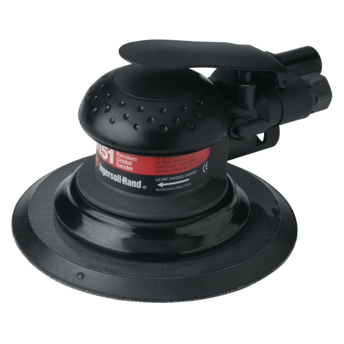 6 Inch Vacuum Ready Random Orbital Sander Hook & Loop Pad Ingersoll