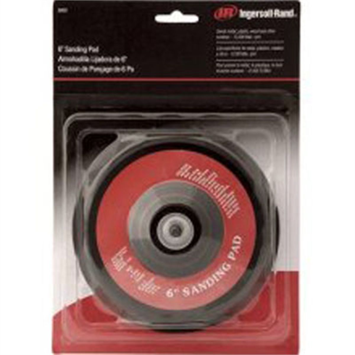 Ingersoll Rand 6" Dual Action Sanding Pad, 12,000 RPM