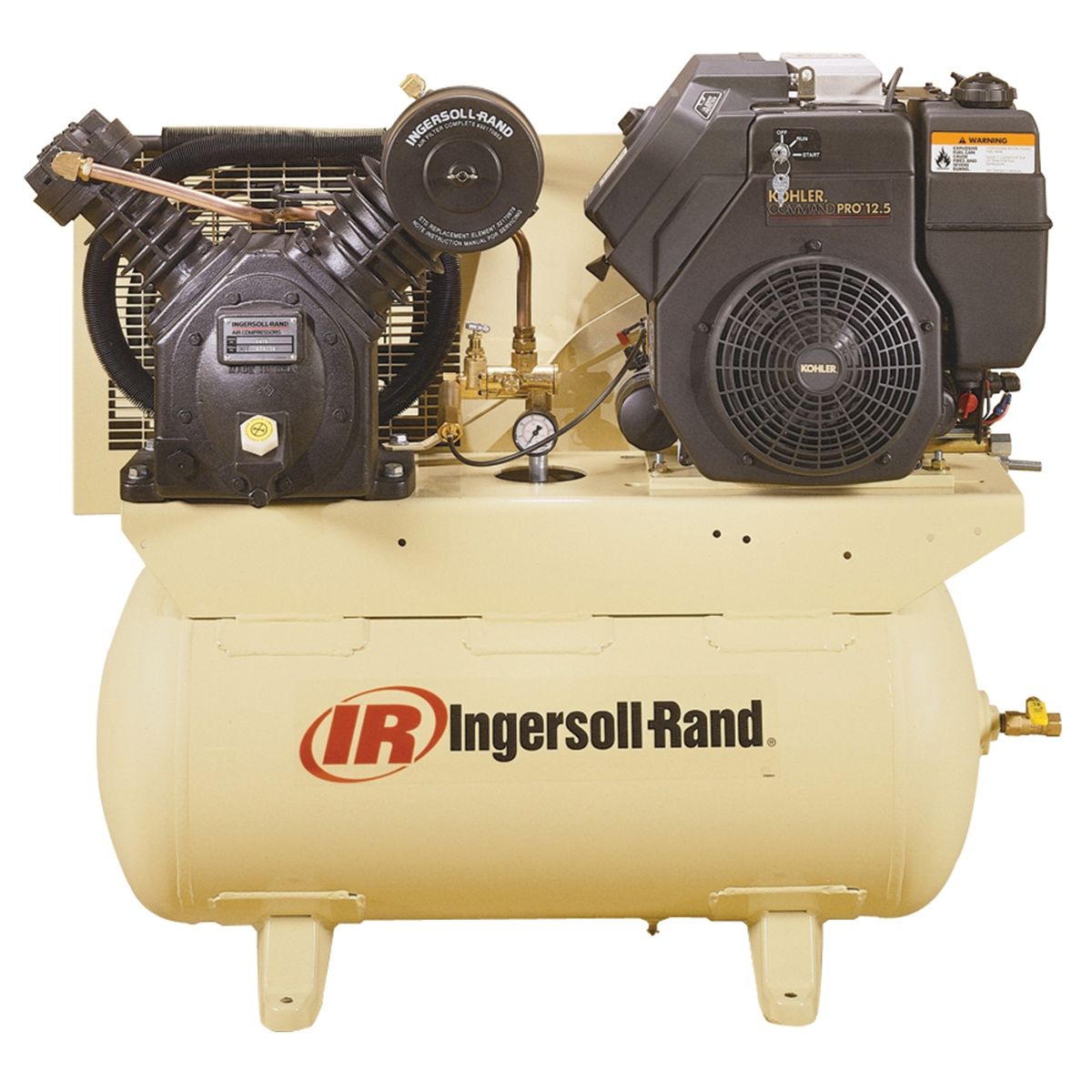 Two-Stage Air Compressor 12.5H 30 Gallon 24.0 CFM 175 PSI