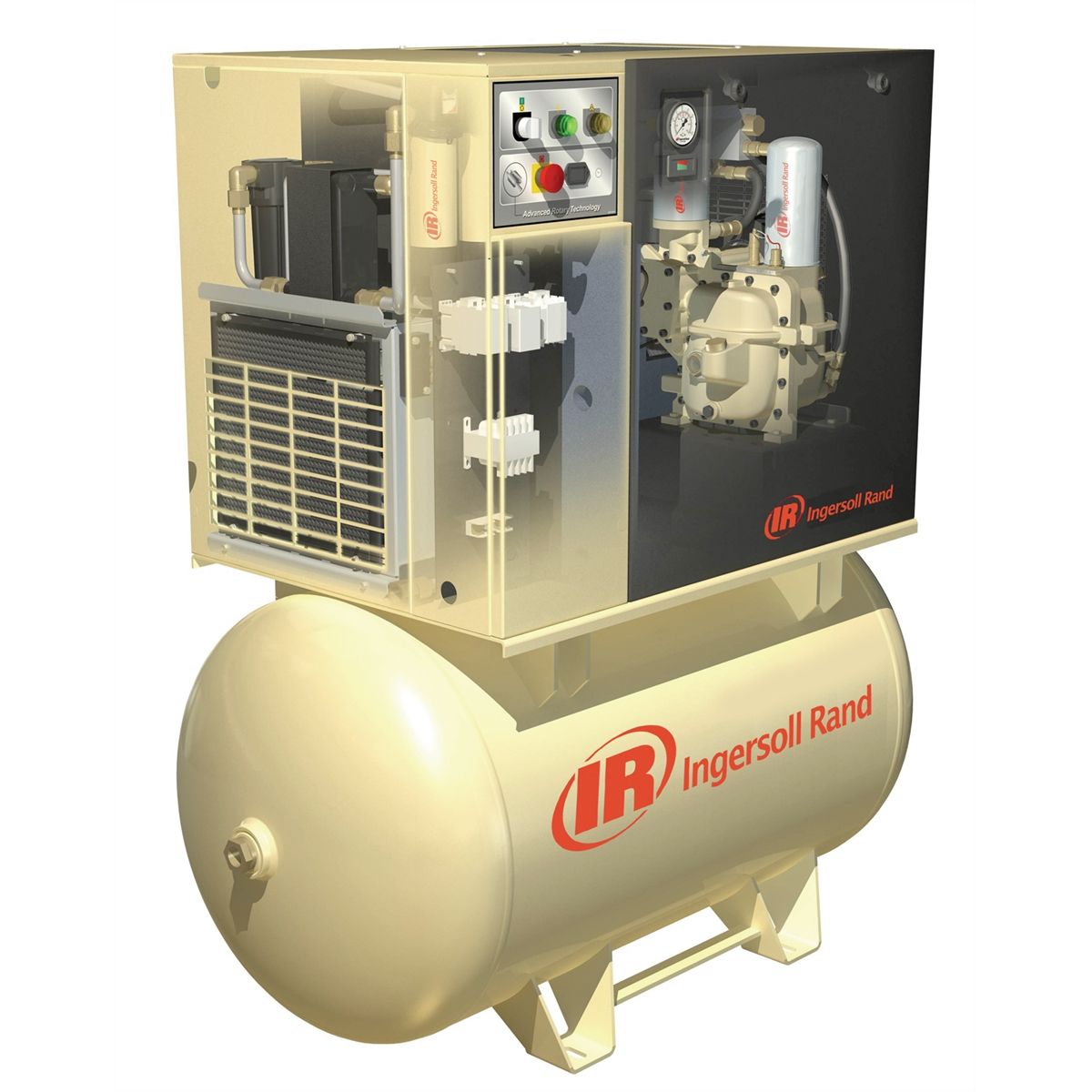 7.5 HP Rotary Compressor Std Pkg 230-1-60, 80 Gal