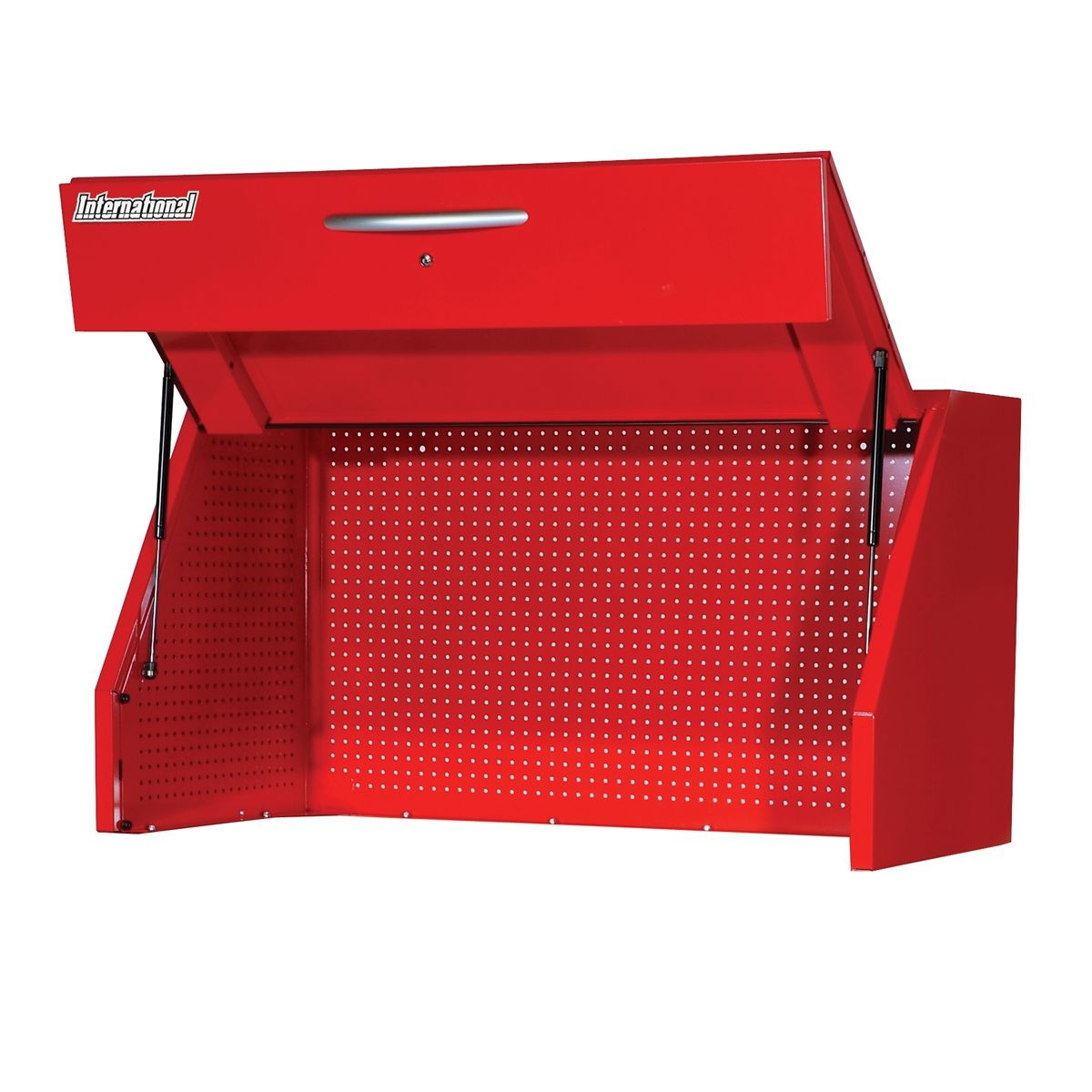 54" WIDE SUPER HEAVY DUTY HUTCH RED