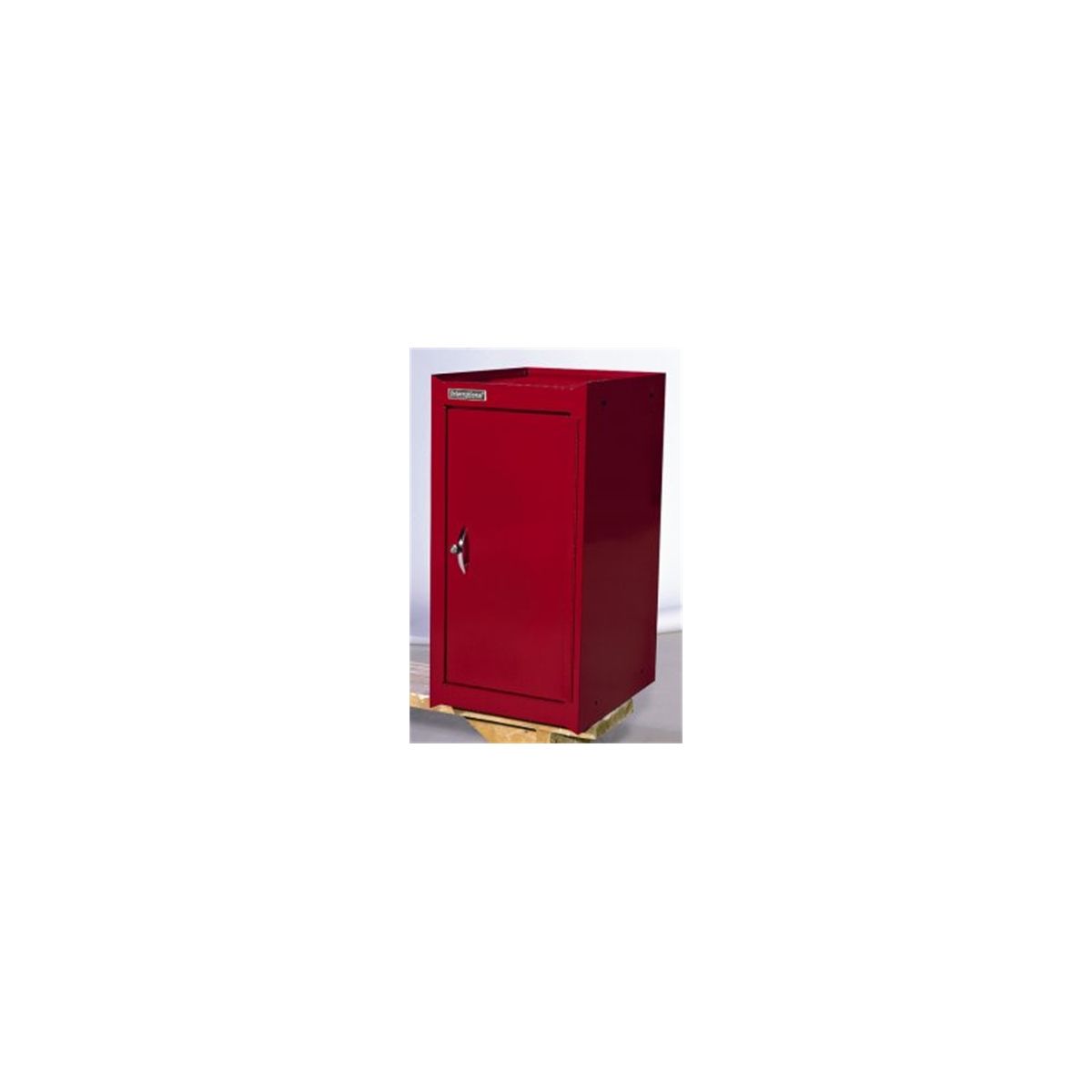 Side Cabinet - 2 Shelf - Red