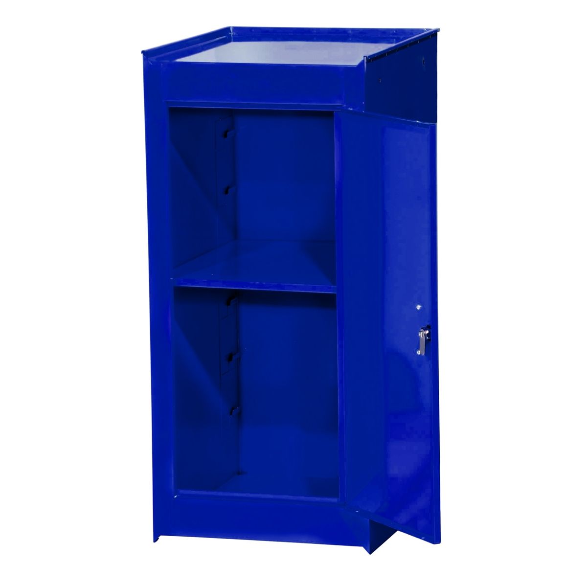 Side Half Locker w/ Shelf - Blue