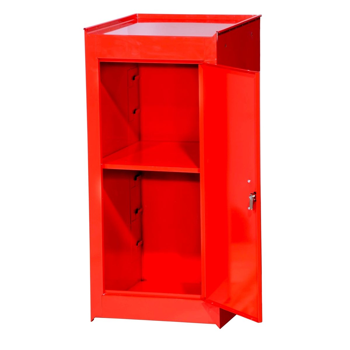 Side Half Locker w/ Shelf - Red