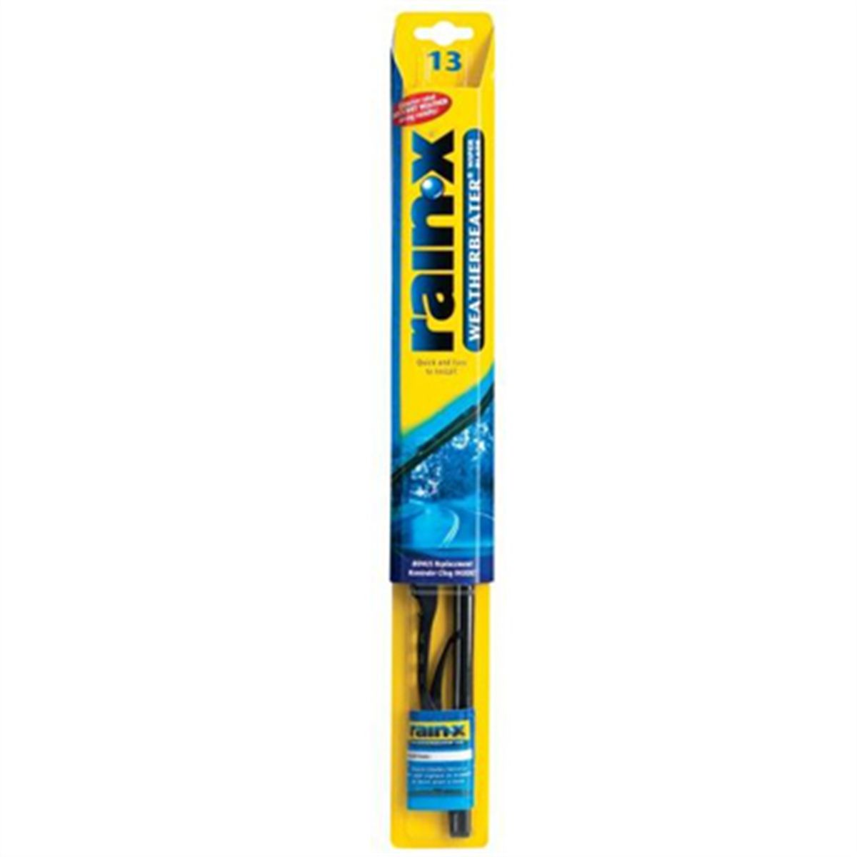 Rain X Weather Wiper 13" 5pk