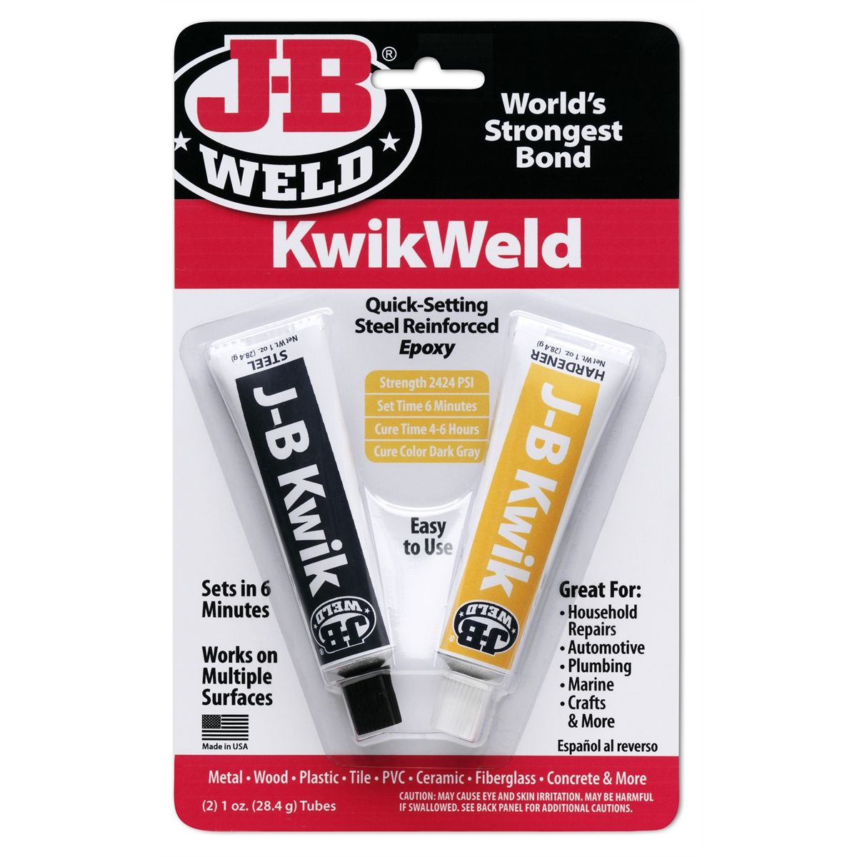 JB Kwik Weld Epoxy Welding Compound