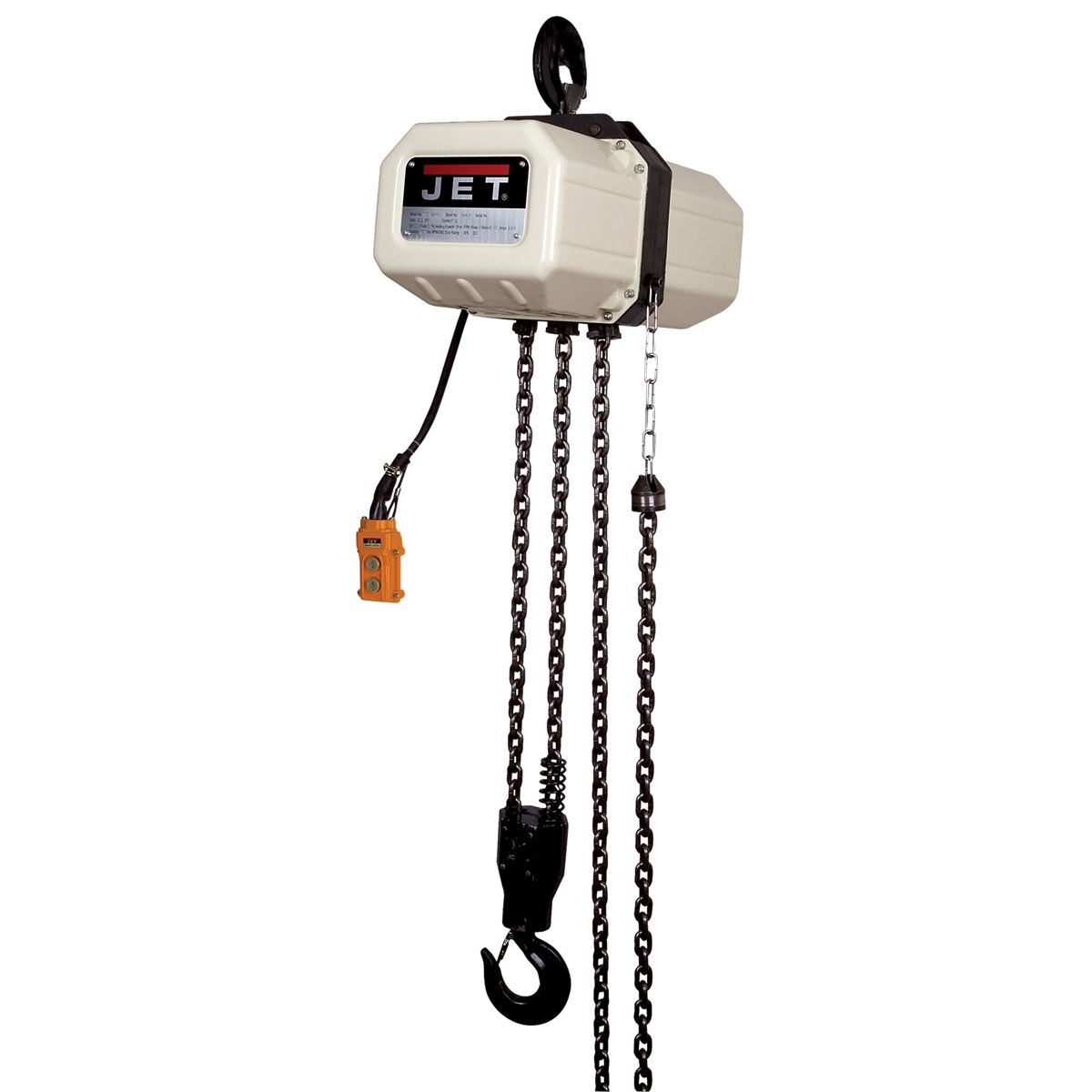 2SS-3C-15 2 Ton, 3 PH Electric Hoist with 15' Lift