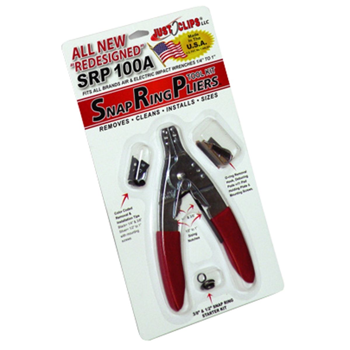 Snap Ring Pliers Tool Kit for Air and Electric Impact Wren