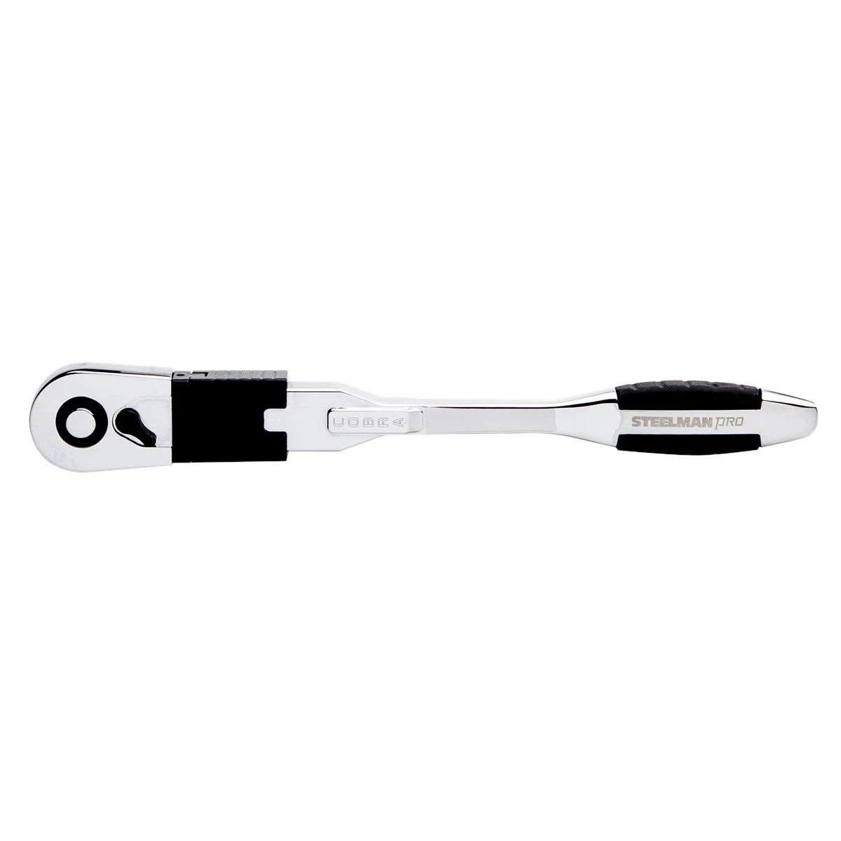 (image for) 1/4" Drive 8" Locking Flex Head Ratchet 90 Tooth