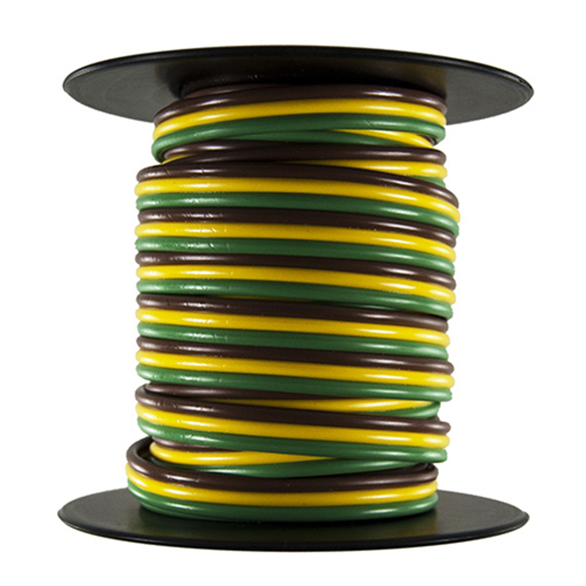 16 AWG 3-Way Trailer Ribbon Wire 25Ft - Bonded 80°C