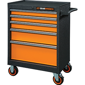26" 5 Drawer GSX Series Rolling Tool Cabinet