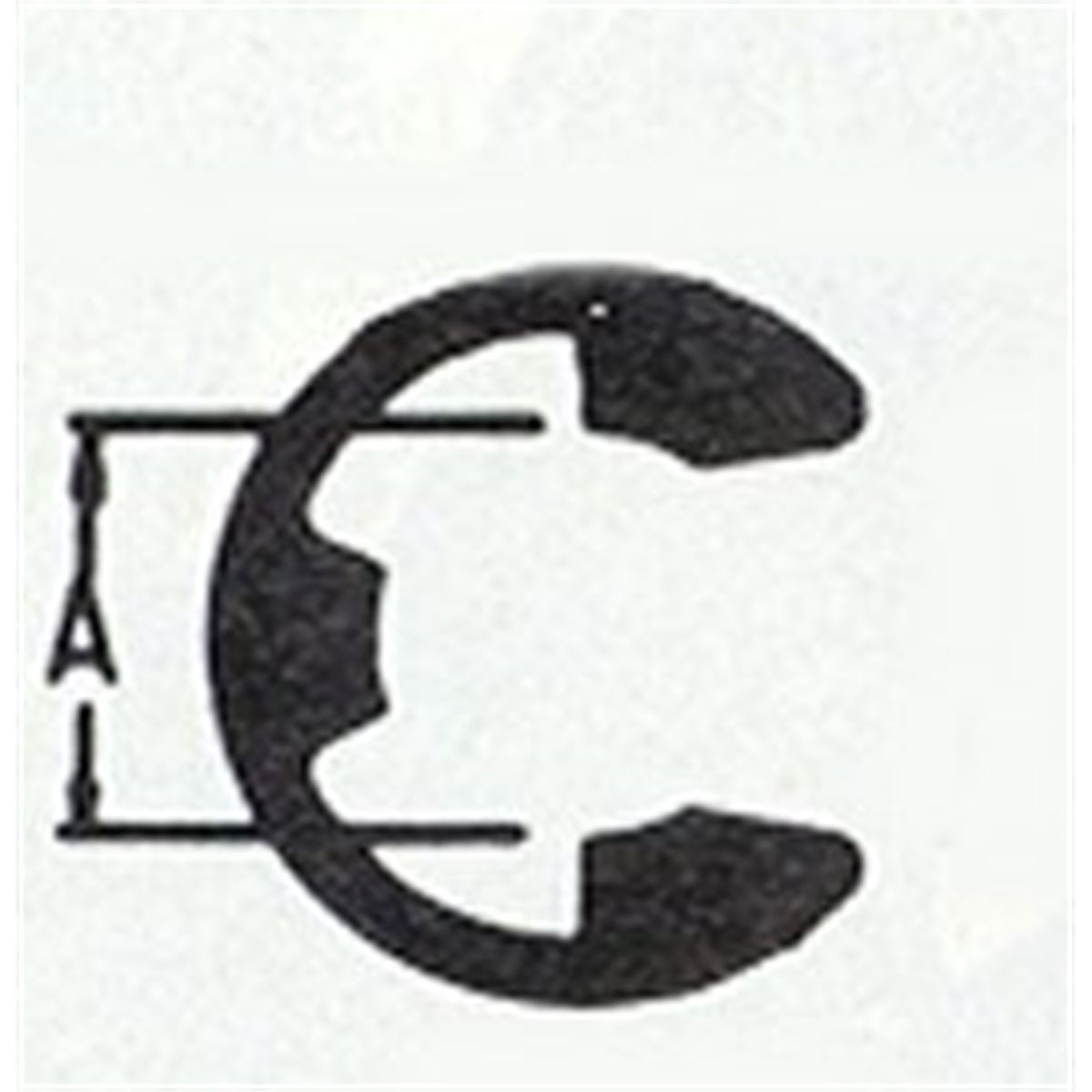 SNAP RING E-RING 0.075IN. 20/PK