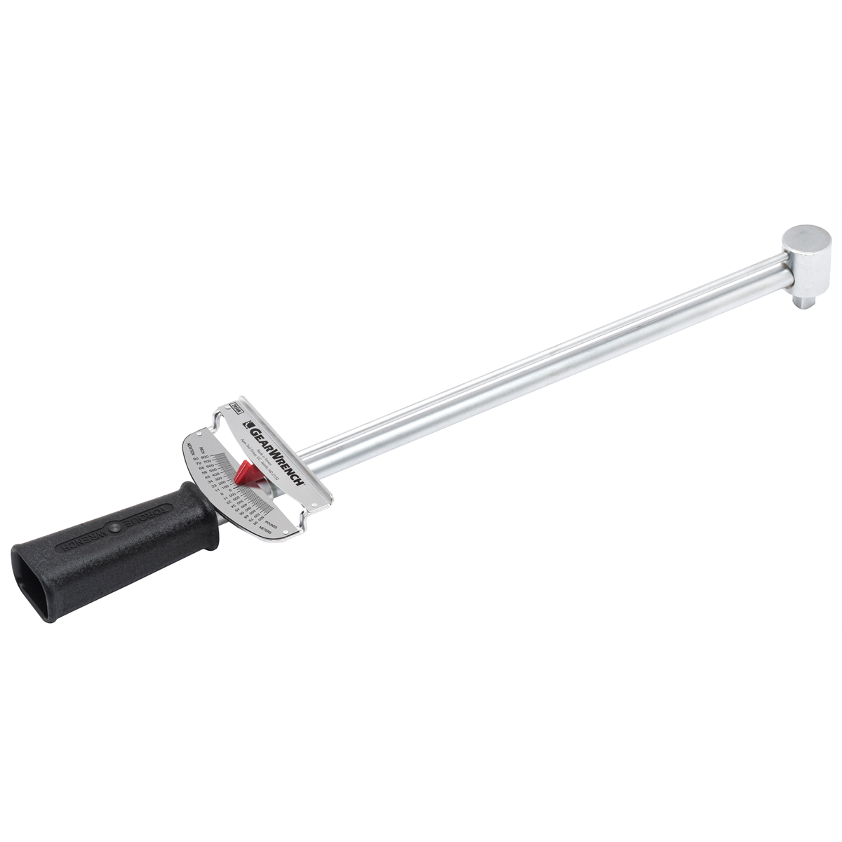 Beam Type Torque Wrench - 3/8In Fixed - 0-600 in-lbs