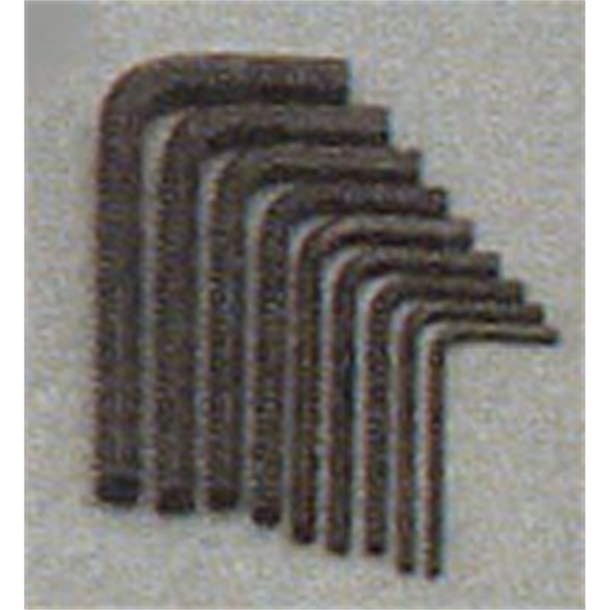 (image for) 9 Pc SAE Hex Key Set
