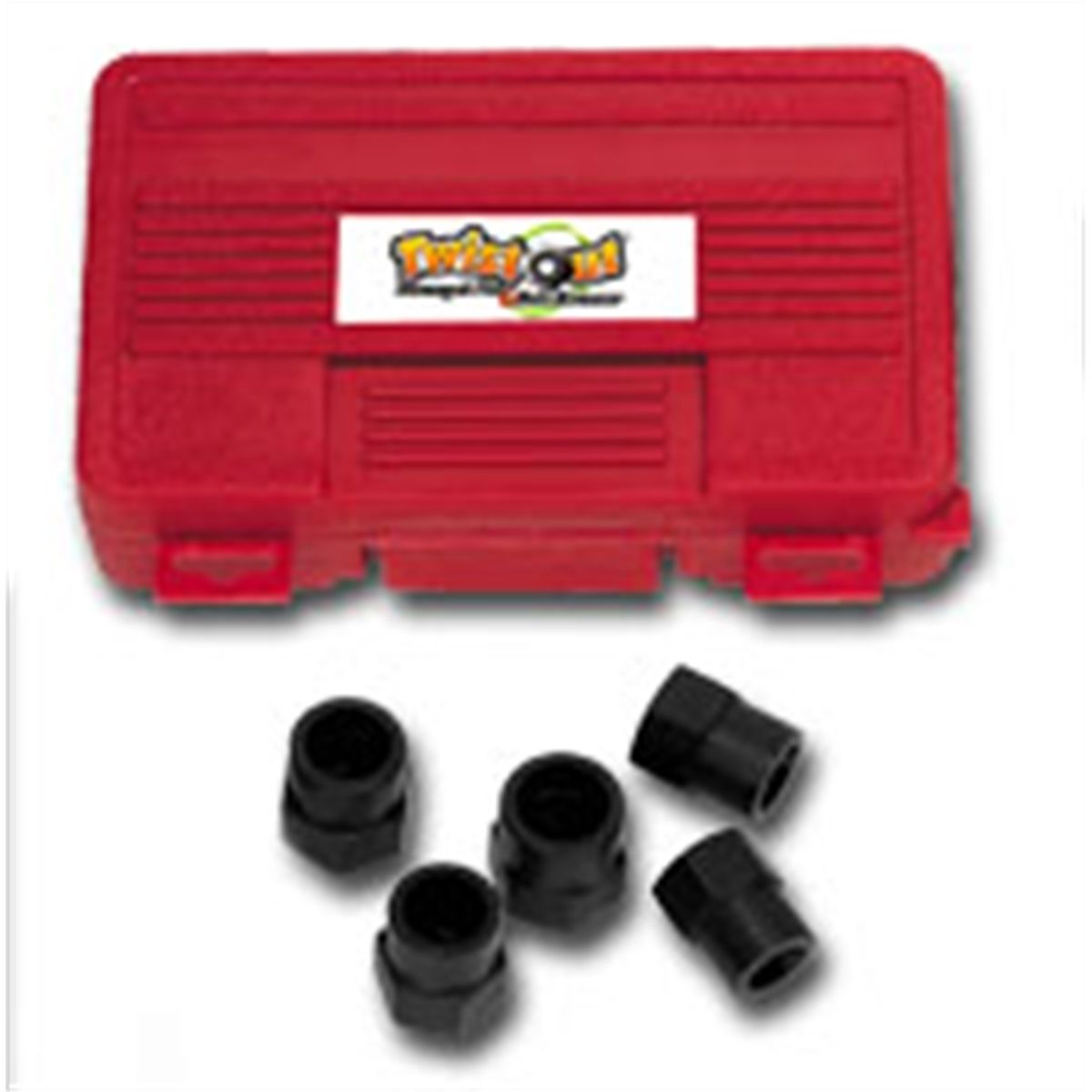 1/2 In Dr Twist Out Lug Nut Set - 5-Pc