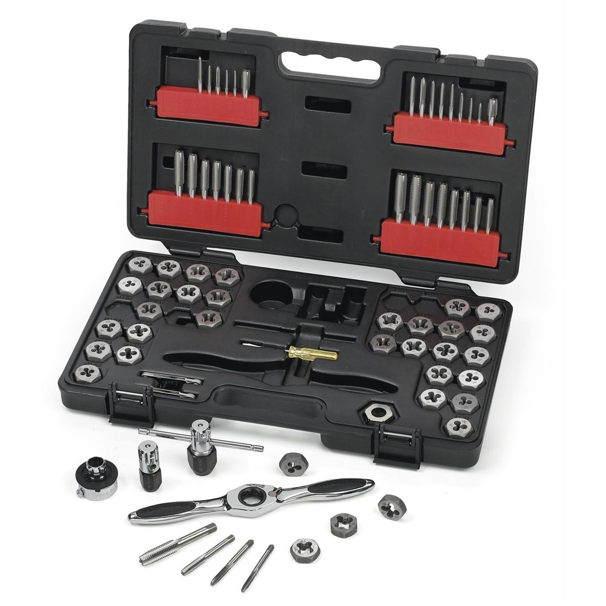 GearWrench Tap and Die Set SAE and Metric - 75-Pc