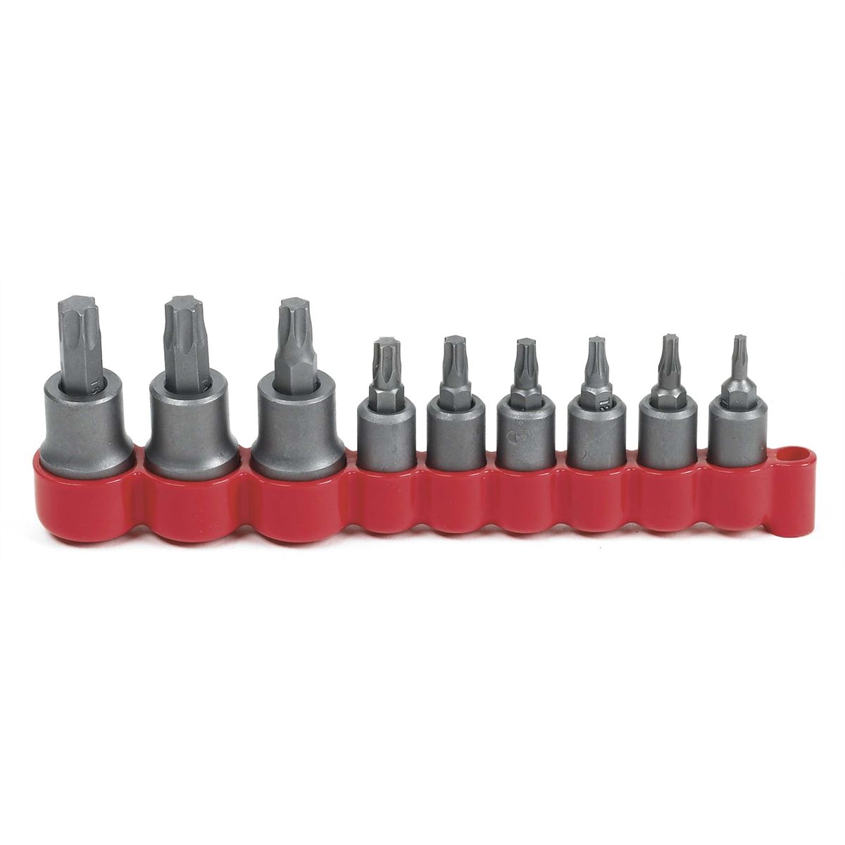 1/4 In & 3/8 In Drive Torx Press Fit 2 Pc Bit Set - 9-Pc