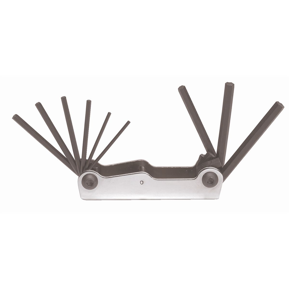 Fractional SAE Fold-Up Hex Key Set 9 Pc
